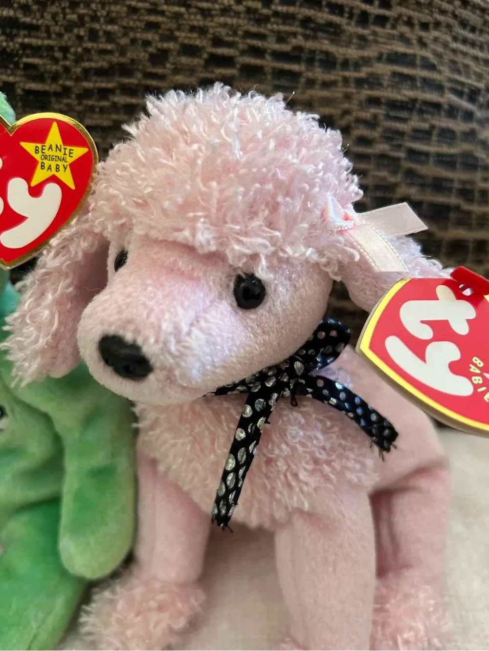 3 TY Beanie Babies Clover Kicks and Brigitte